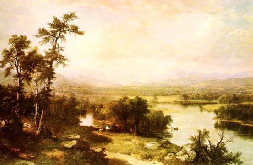 Asher Brown Durand White Mountain Scenery oil painting image
